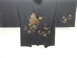 御所人形模様絵羽織